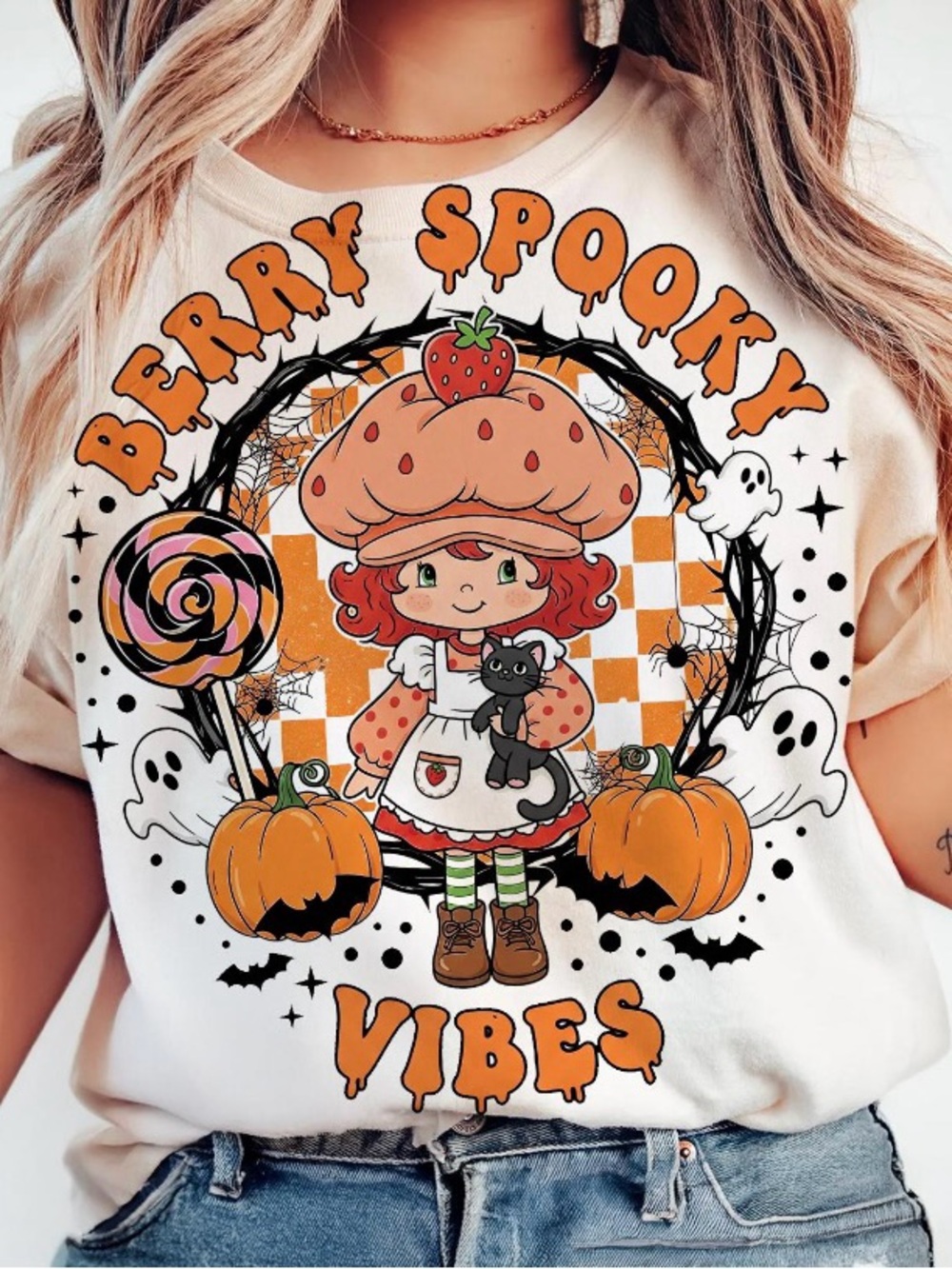 Strawberry Shortcake Custom Tee